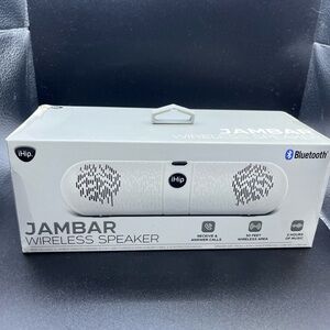 iHip Jambar Wireless Speaker - White